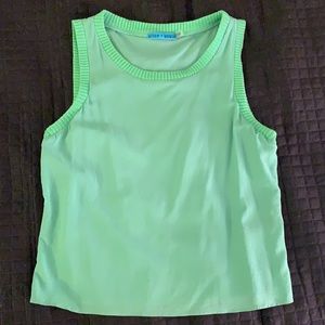 Alice + Olivia mint green top